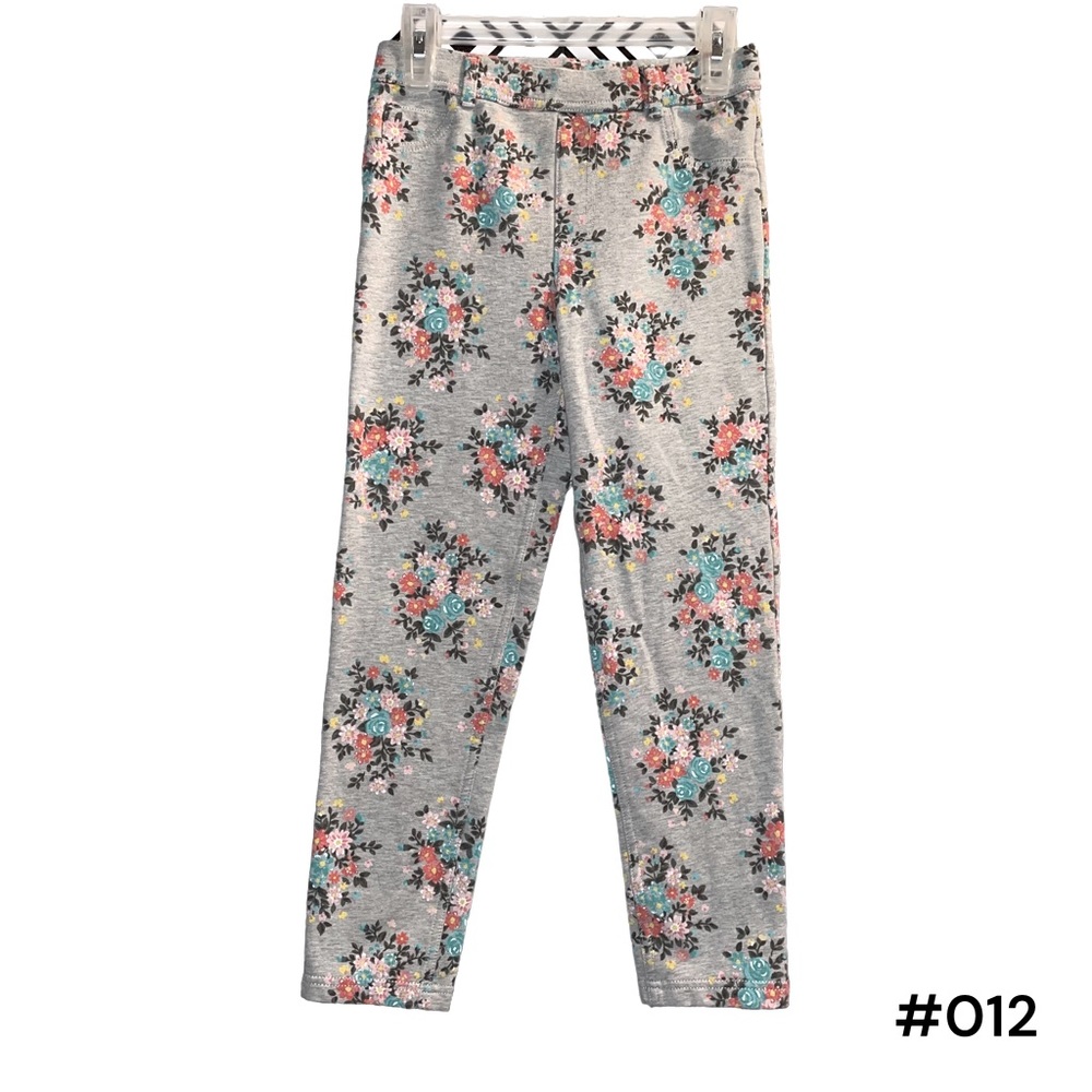 Kids Carter's Floral Leggings Size 8